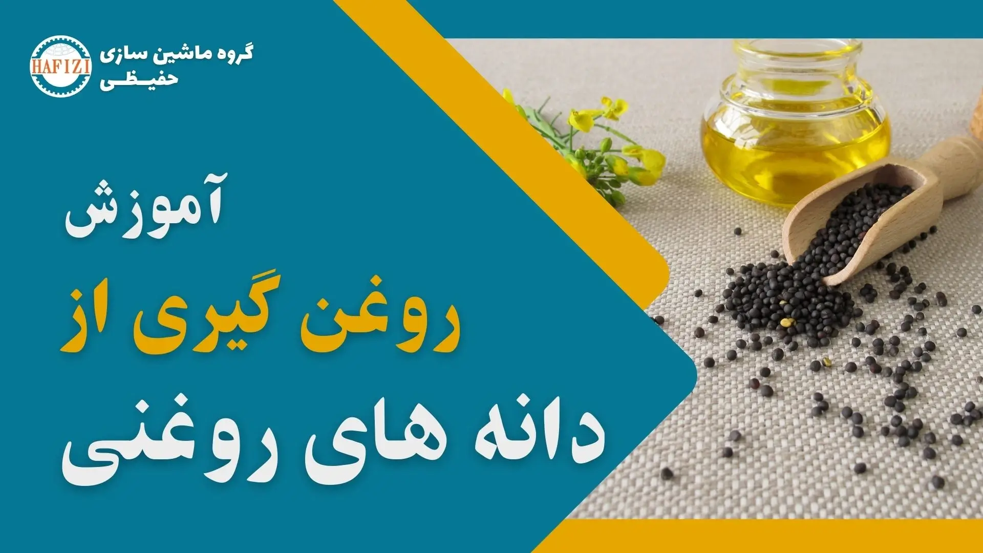 روغن گیری از دانه های روغنی